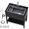 24" Stainless Steel Freestanding Utility Sink with Faucet X726703