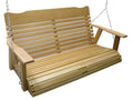 4 Foot Natural Cedar Porch Swing With Chain B77042