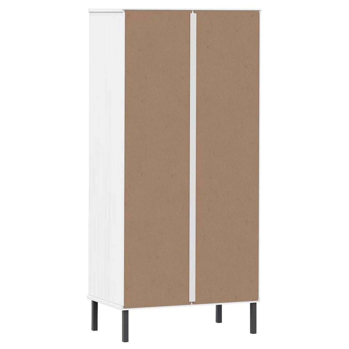 Pine Wood Bookcase with 2 Storage Drawers P55649