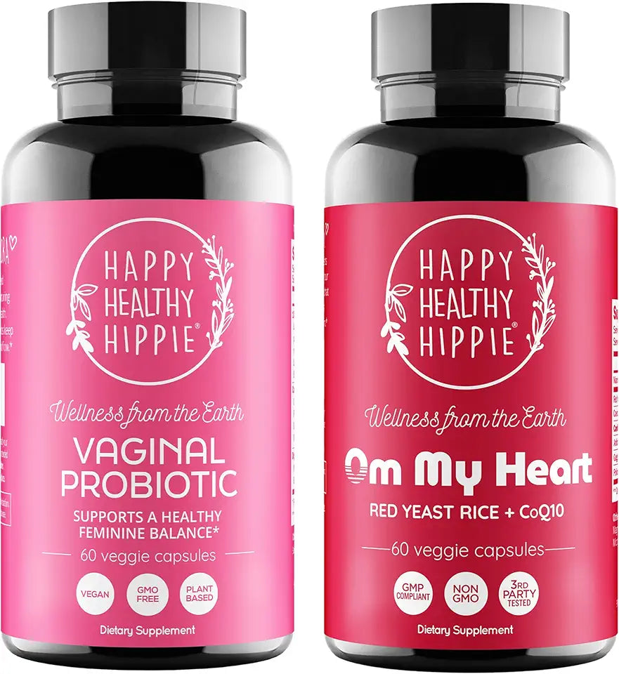 Red Yeast Rice with CoQ10 Supplement & Vaginal Probiotics G315