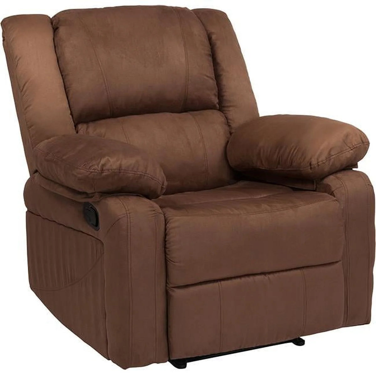 Chocolate Brown Microfiber Recliner H216