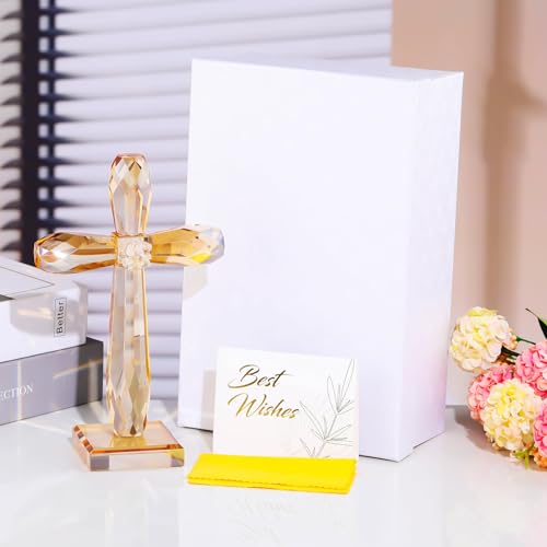 Crystal Standing Cross Decor B545200