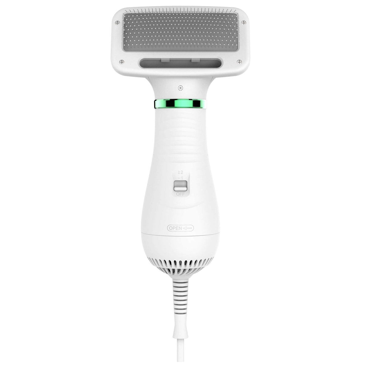 2-in-1 Electronic Pet Dryer and Pin Brush U16300