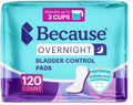 Incontinence Pads for Women Extra Heavy Absorbency Overnight 120 Count H737