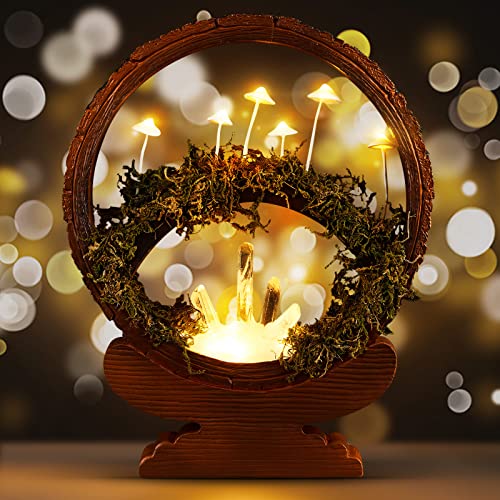 Mushroom Night Light LED Lamp with Base C78542