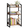 3-Tier Wood Metal Bookshelf E91016