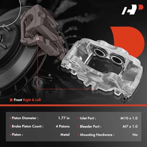 Disc Brake Caliper Assembly Front Driver and Passenger Side Y203878