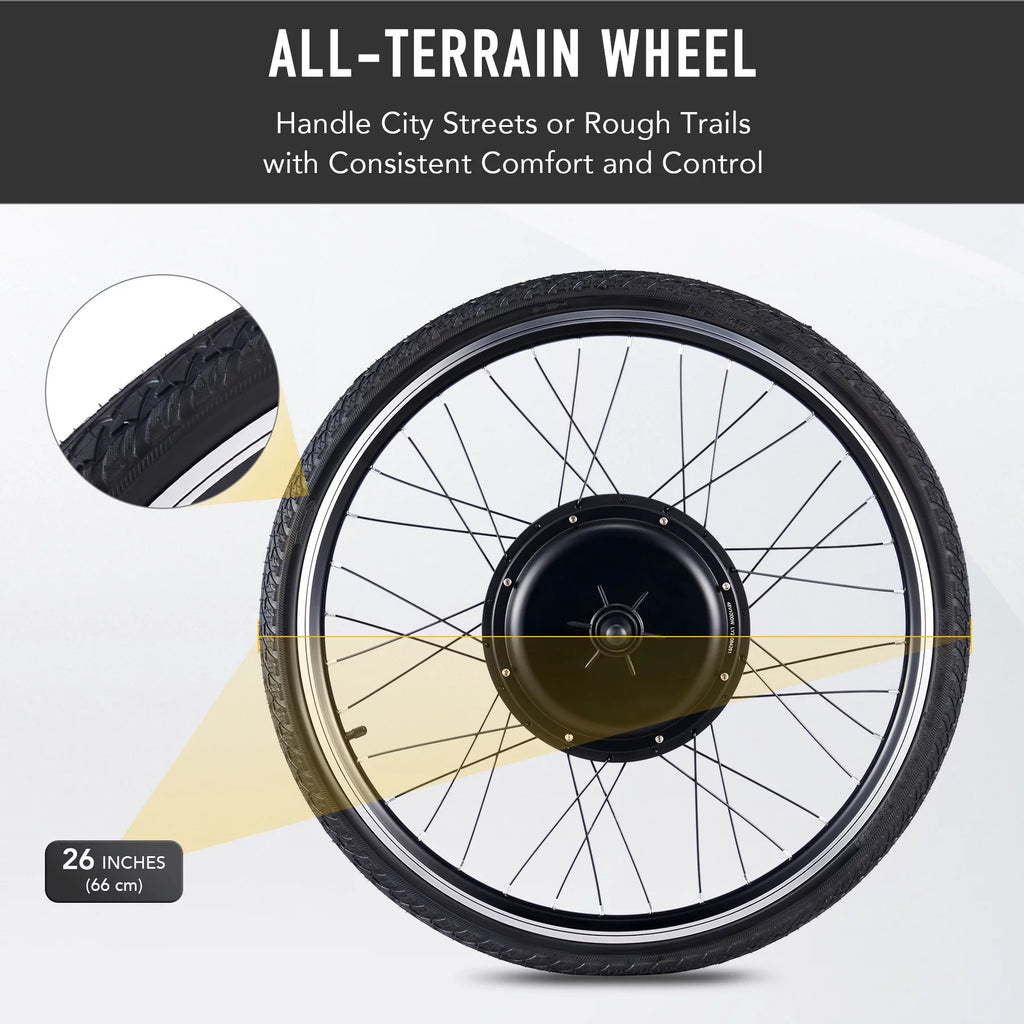 26 Inch 1000 Watt Electric Bike Conversion Kit B999