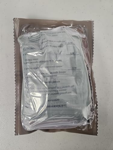 MRE Meal Ready to Eat with Entree Snacks Dessert Drink Mix Utensils W9509