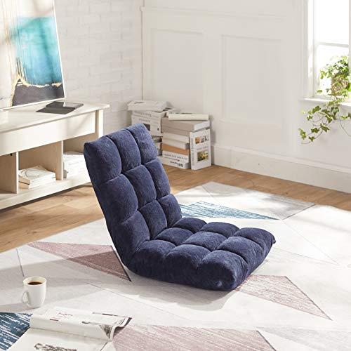 Adjustable Memory Foam Floor Chair with Back Support A83683