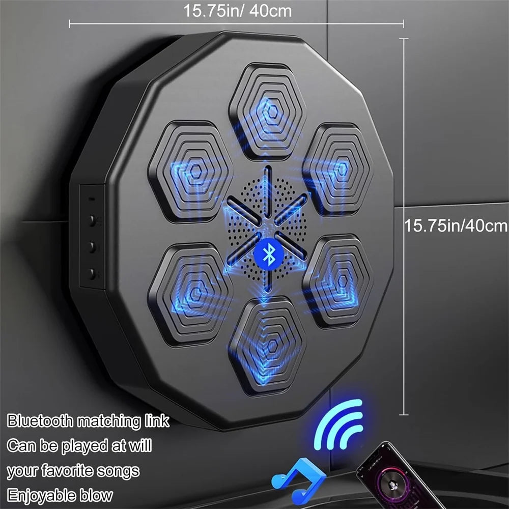 Wall Mounted Music Boxing Machine with 2 Pairs of Boxing Gloves B74349