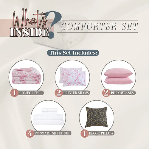 10 Pc Tie-Dye Queen Comforter Set A566