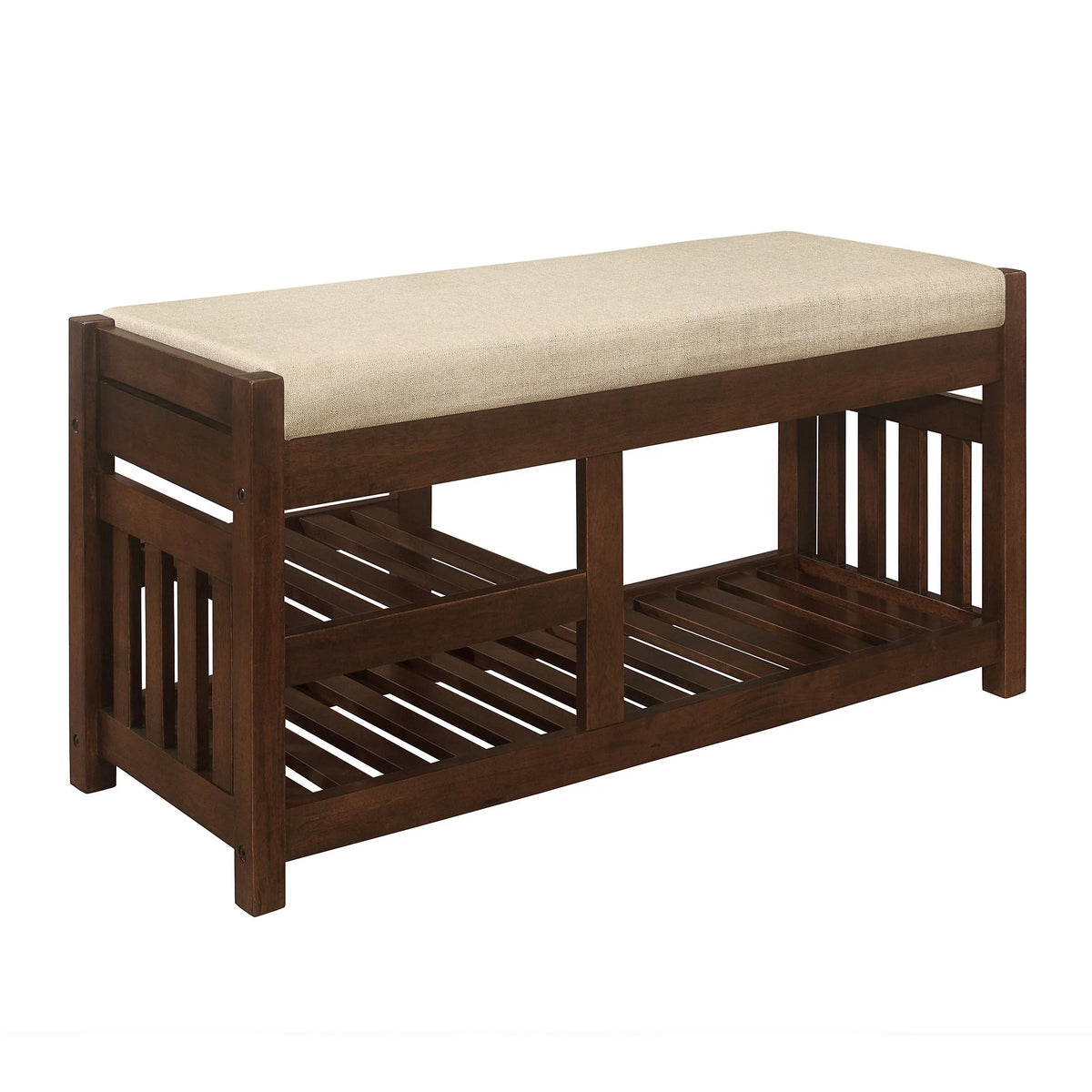 Cedar Shoe Storage Bench M4881