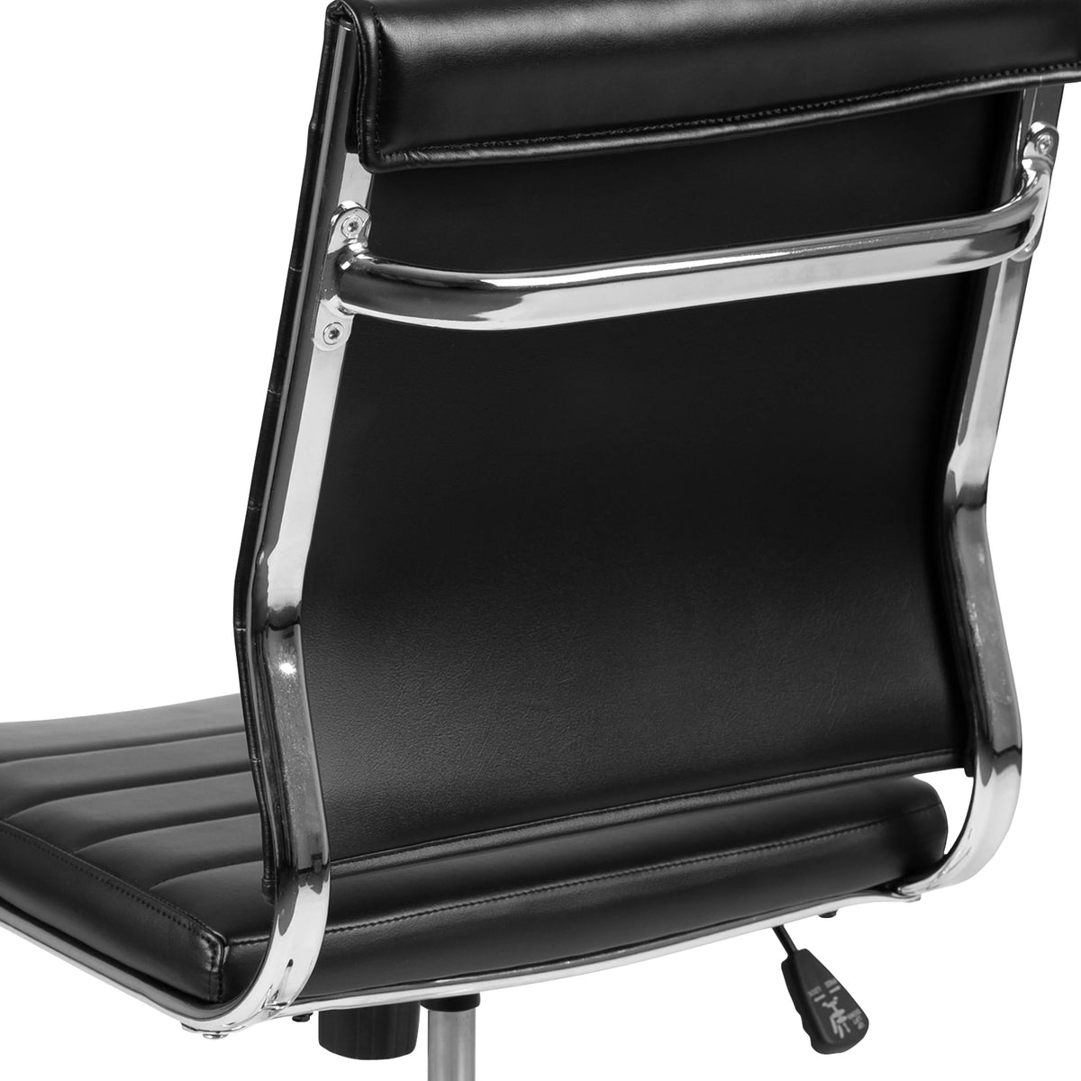 Black LeatherSoft Executive Swivel Office Chair L5872