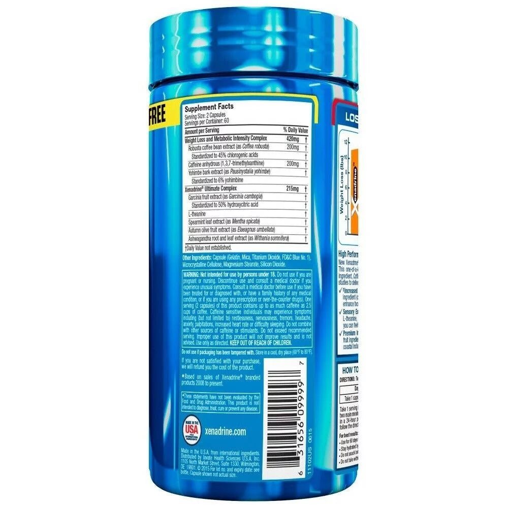 Weight Loss Supplement 120 Capsules Z383792