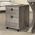 Driftwood Gray Mobile Cabinet U559