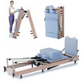 Aluminum Pilates Reformer Machine with Jump Box K51260