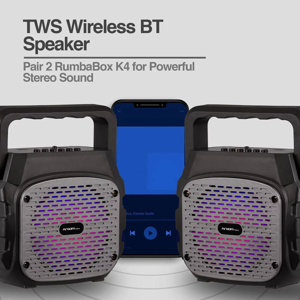 Black Wireless Mini Party Speaker V728313