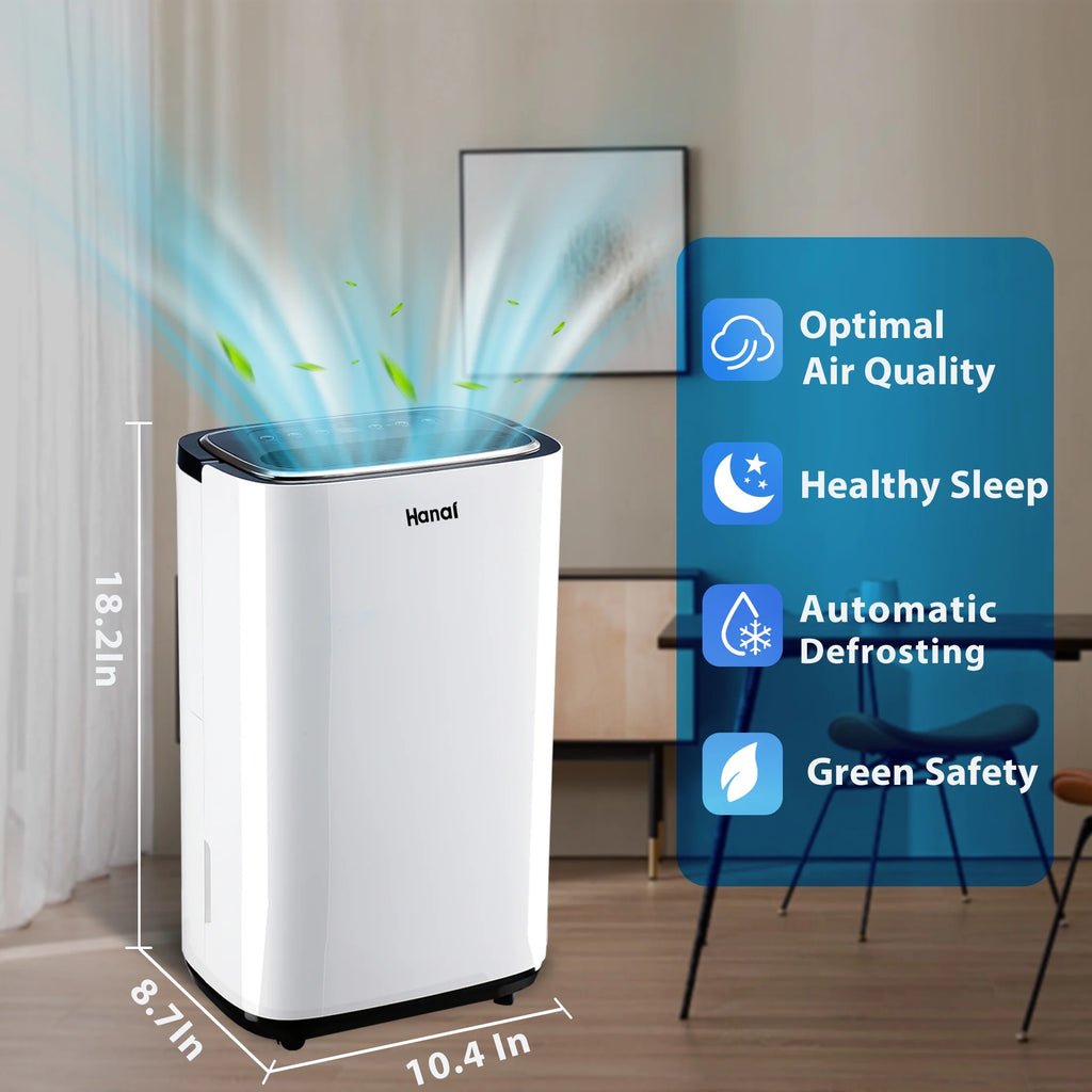 22 Pints Dehumidifier with Drain Hose J803