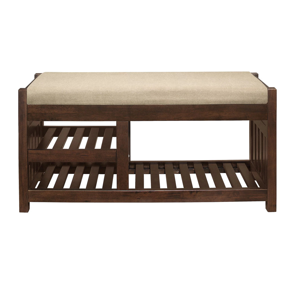 Cedar Shoe Storage Bench M4881