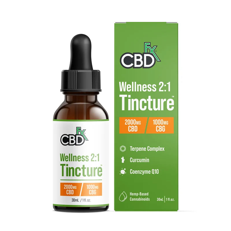 CBD + CBG Oil Tincture B456