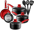 11 Piece Aluminum Nonstick Cookware Set A76271