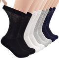 Loose Fit Non-Binding Ankle Wide Socks 8 Pairs Size 6-11 I304101