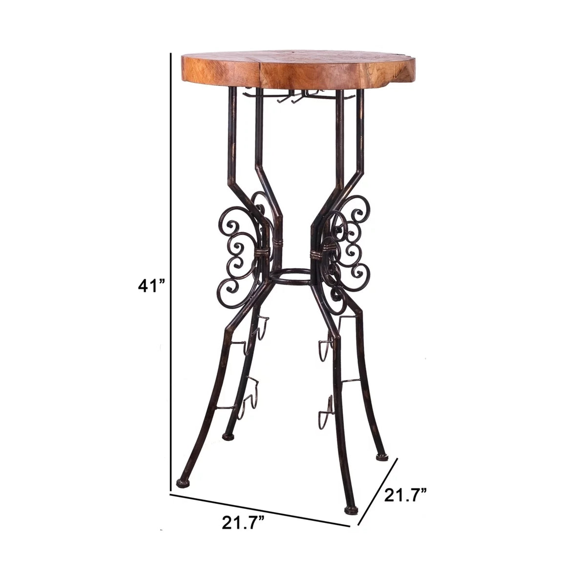 41 Inch Round Bar Table T934