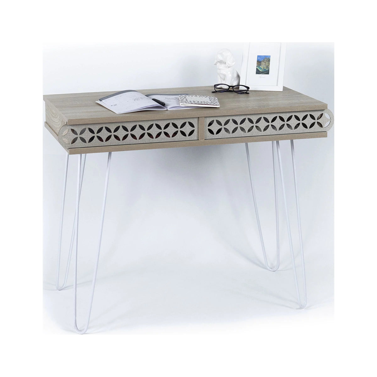 2 Tier Modern Desk S9653
