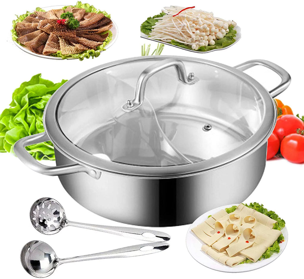 Portable 304 Stainless Cookware Set with Lid N804755