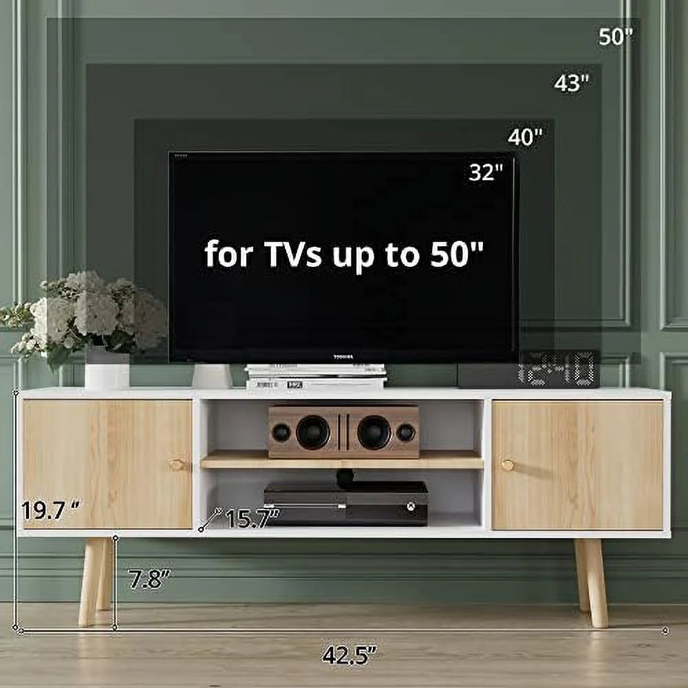 Black Small TV Stand for 50 inch TV G7861