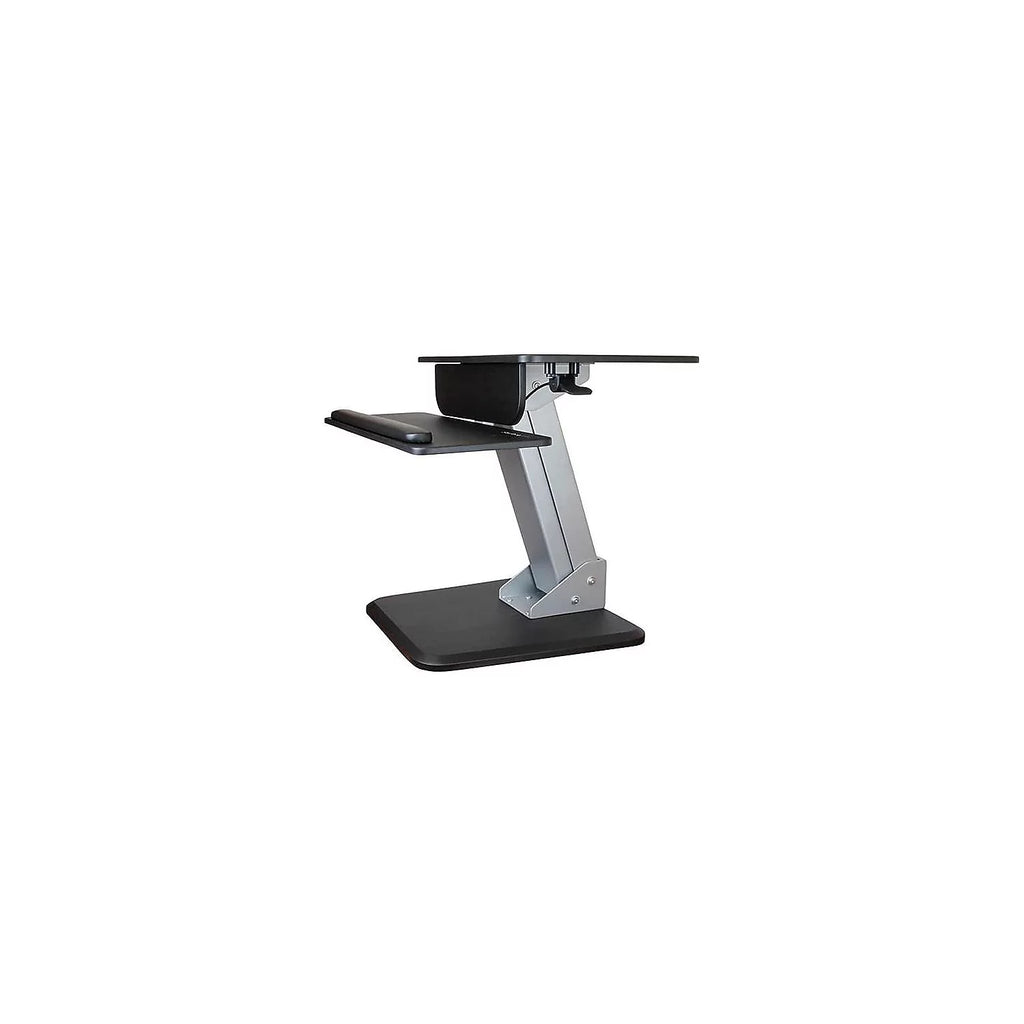 30 inch Sit-to-Stand Workstation Black/Silver N9381