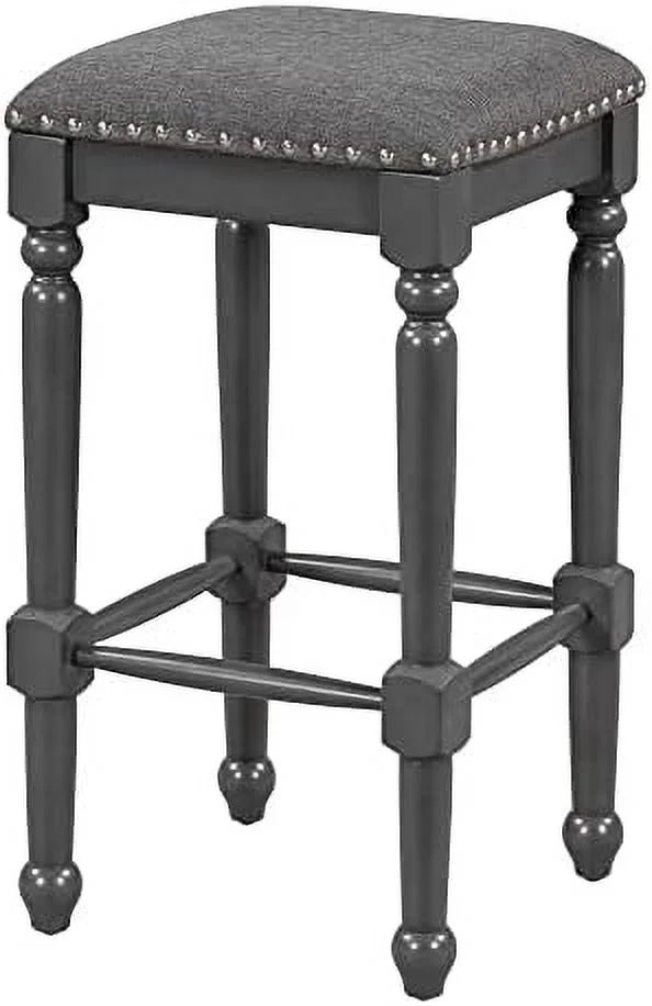 5-Piece Wood Console Table Set with 4 Stools L779