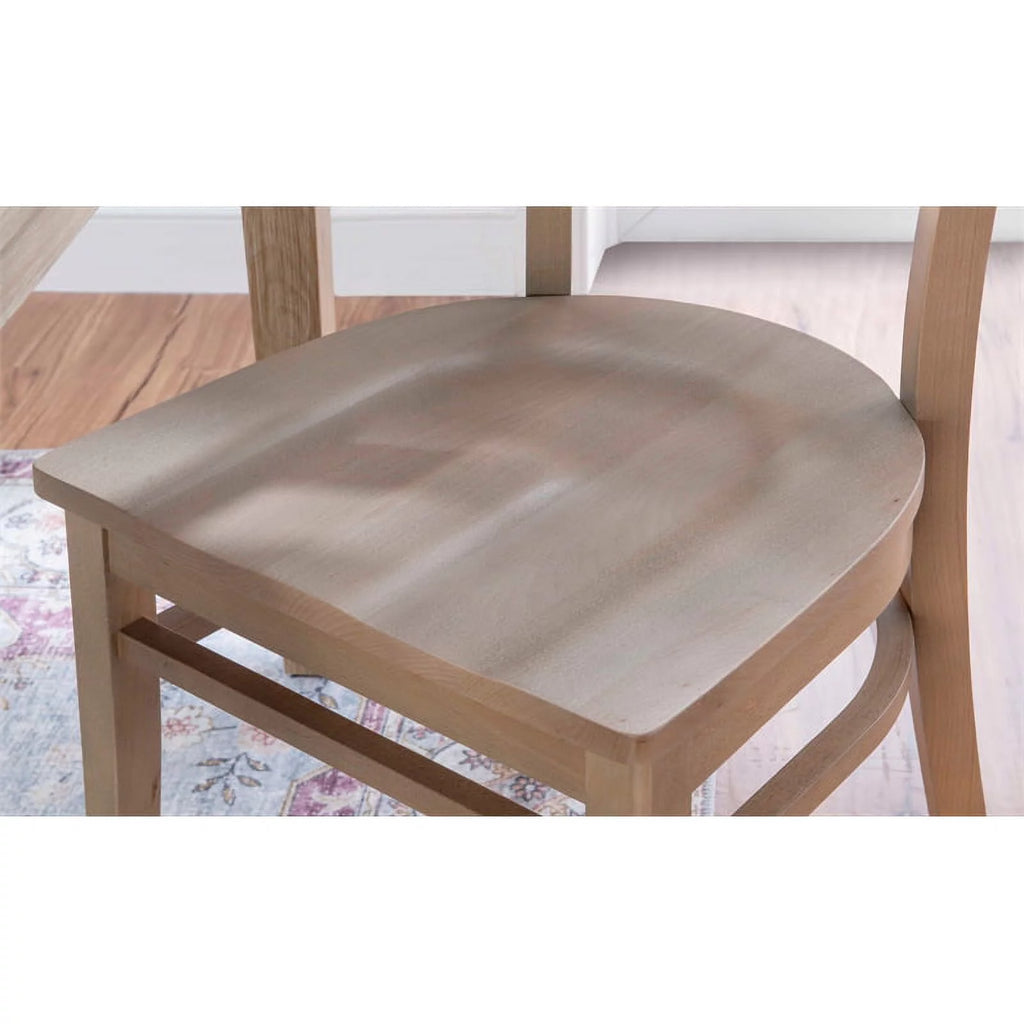 Solid Wood Set of Two Chairs Z11113