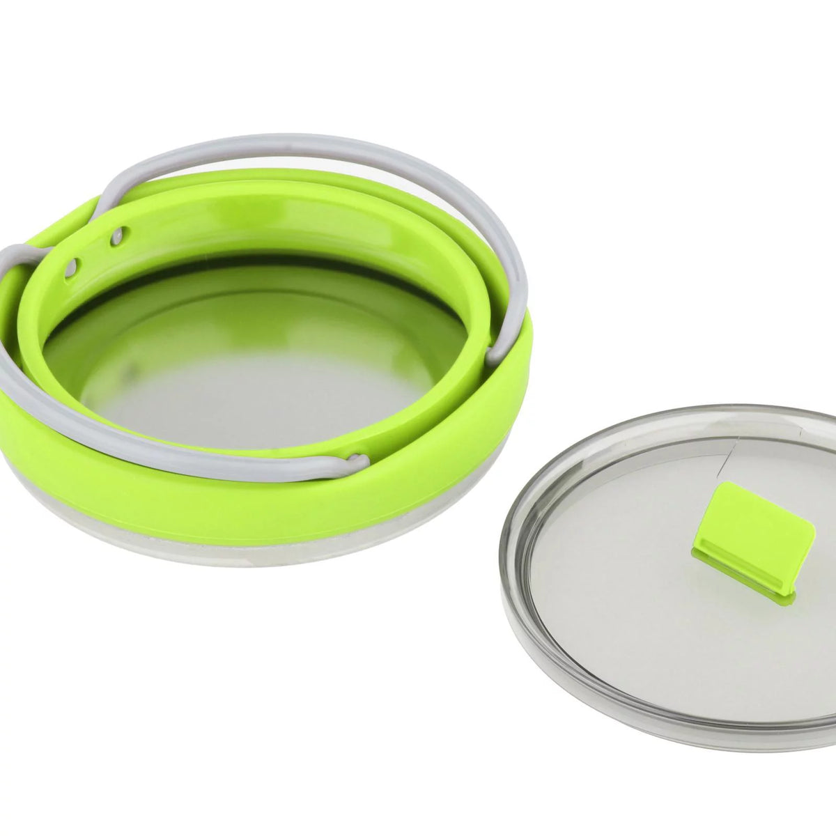 Foldable Collapsible Cooking Pot Camping Kettle U5586