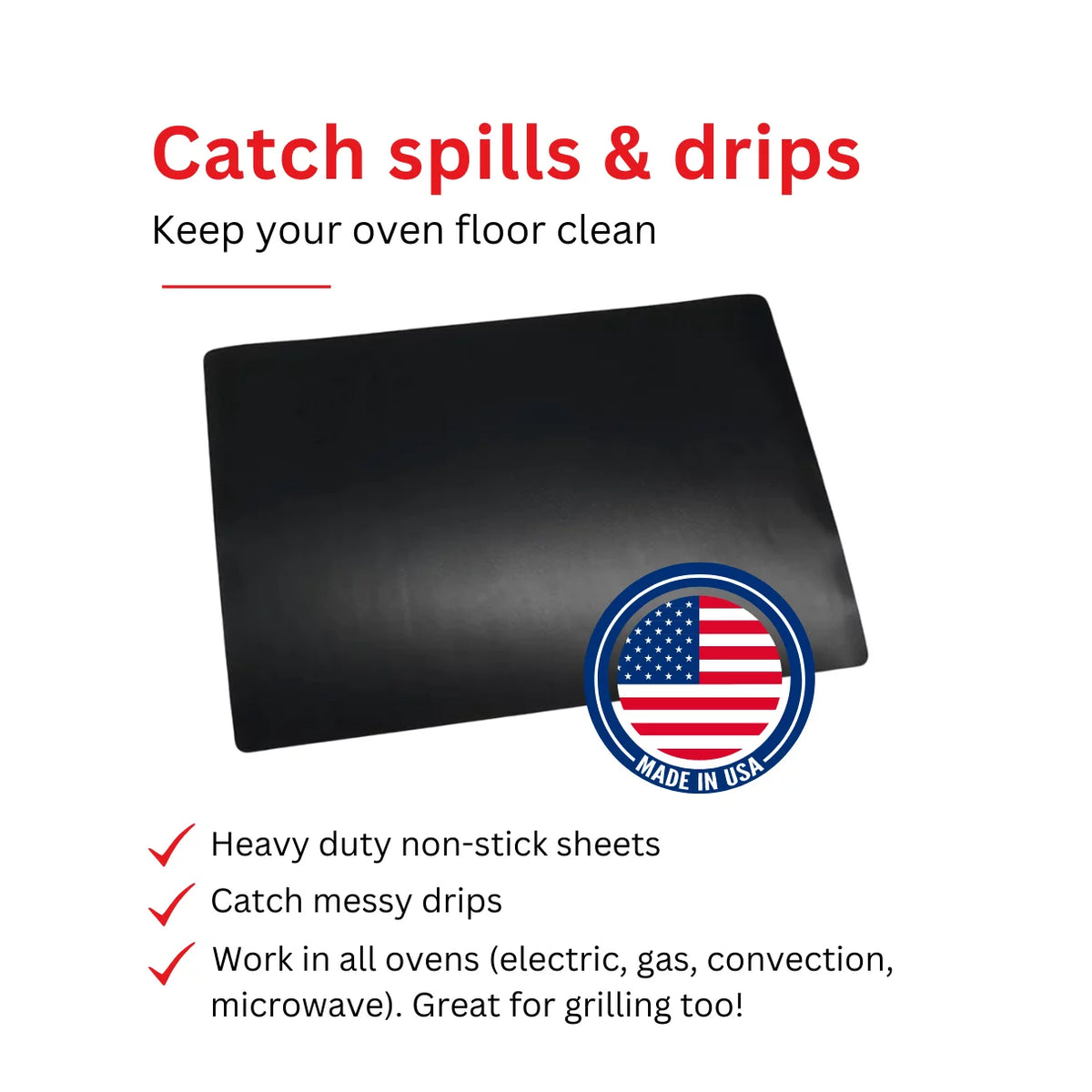 Copper Non-Stick Oven Liner M663132