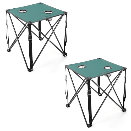 26” Heavy-Duty Portable Folding Camping Table with Carrying Case H807098