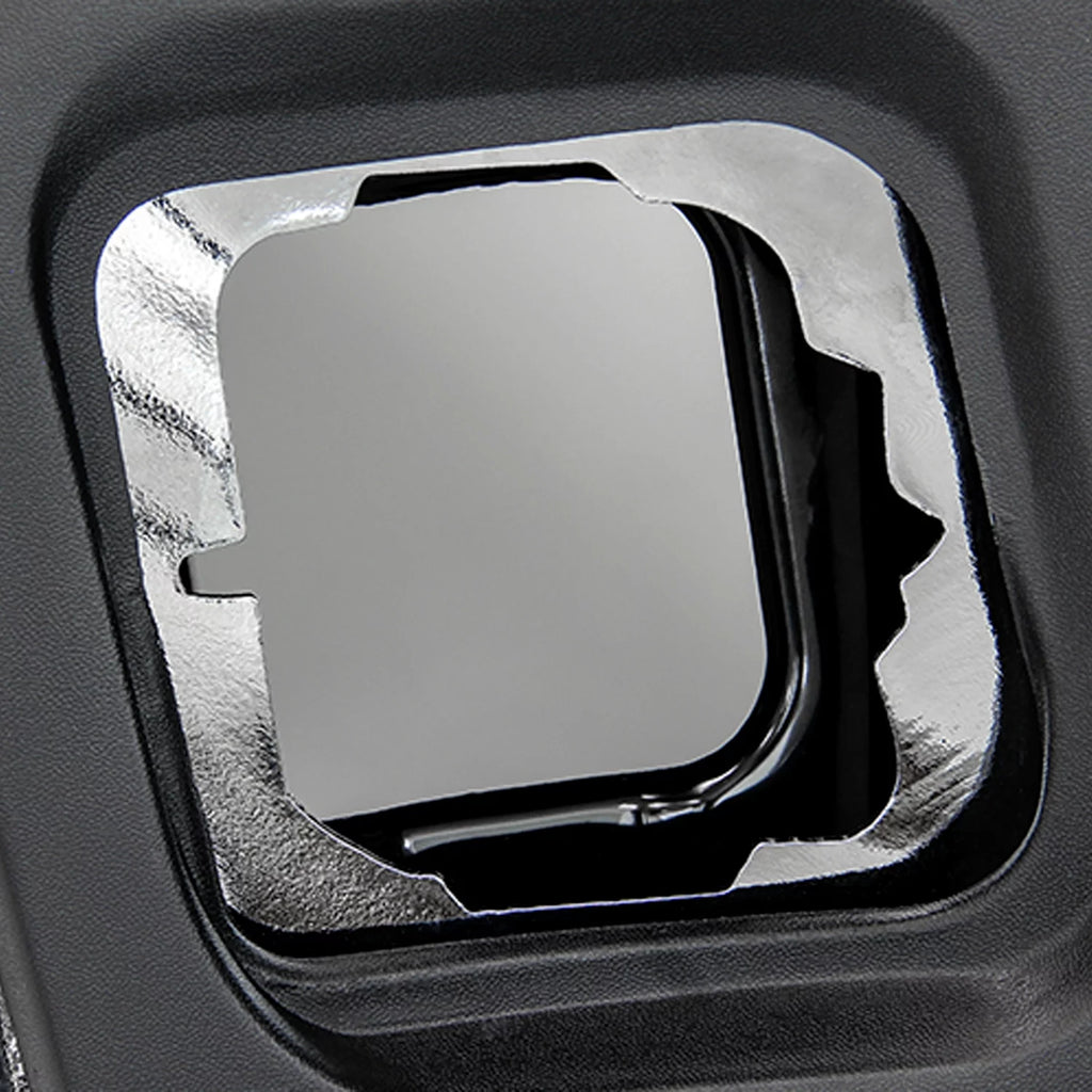Chrome Rear Bumper Step Pad with Sensor Holes M3533