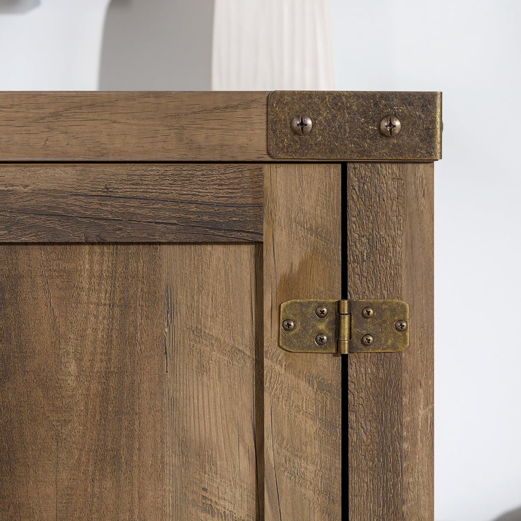 Modern Farmhouse Barn Door TV Stand P505848
