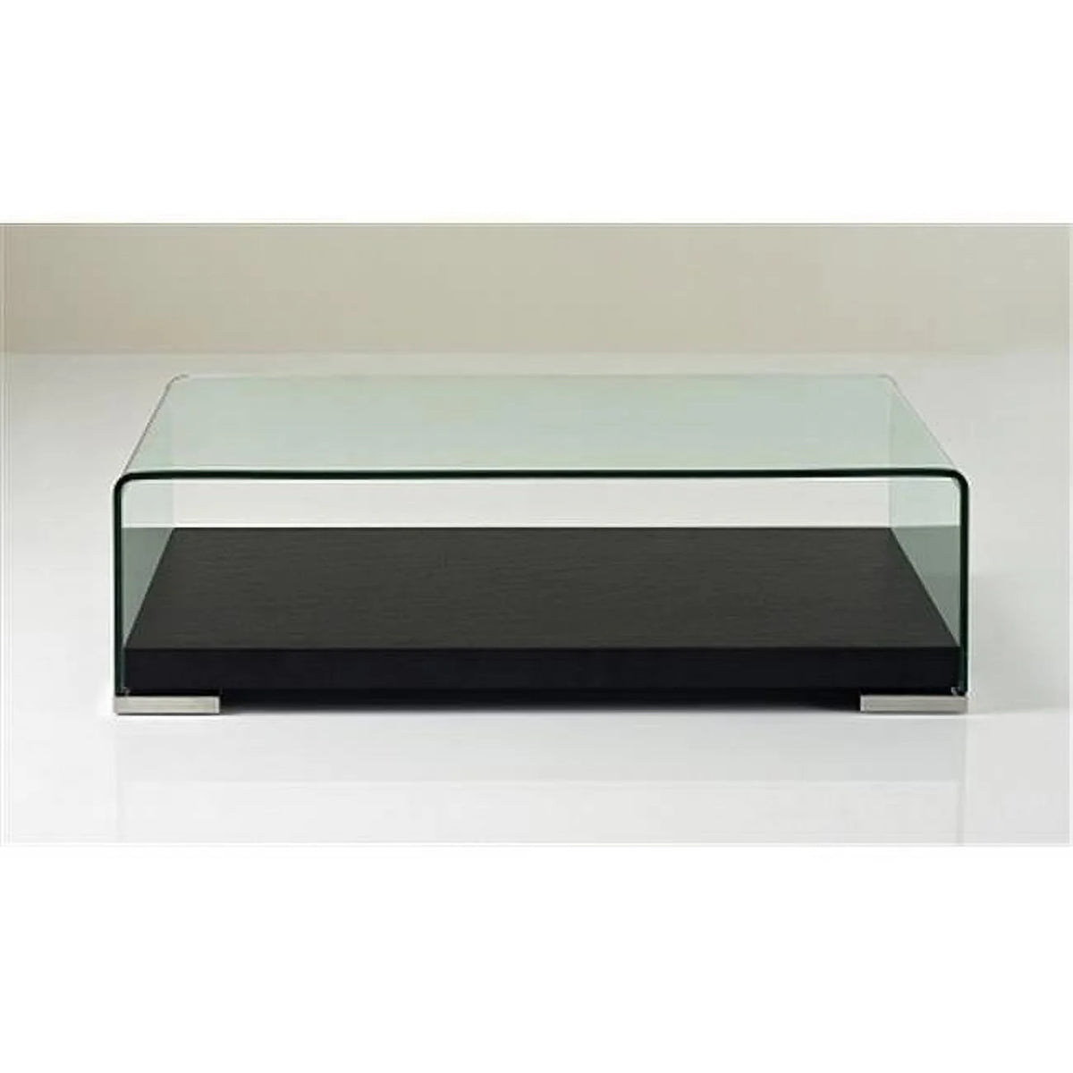 Dark Oak & Glass Coffee Table M49908