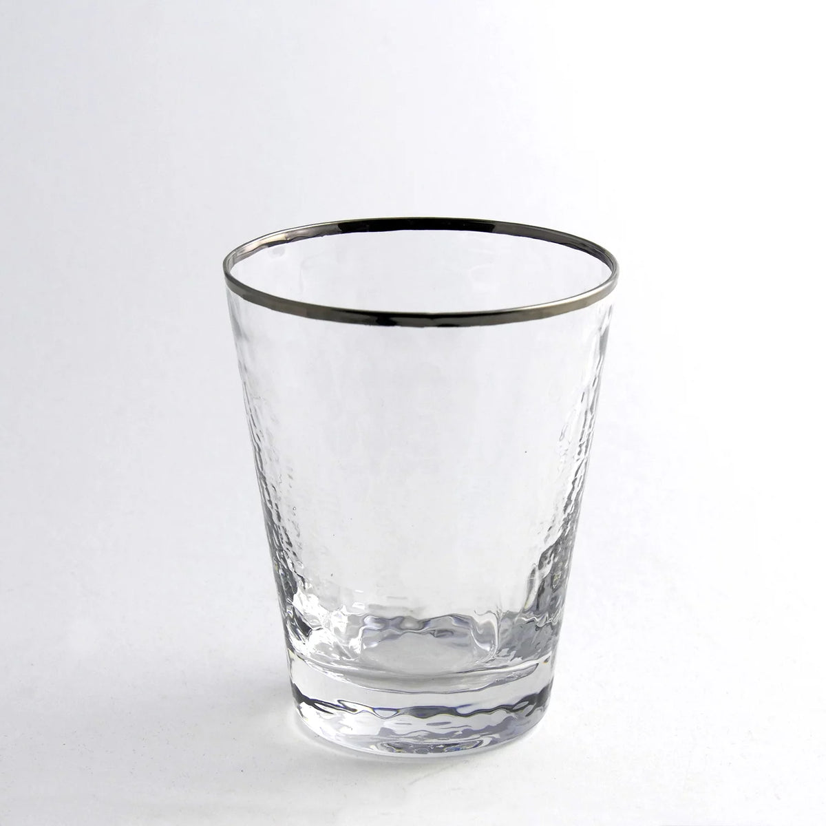 Metallic Rim Double Old Fashioned Set X52292