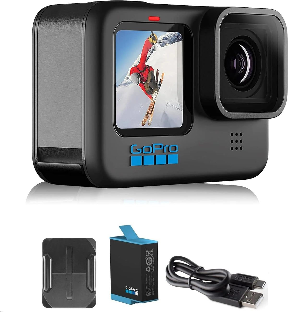 Waterproof Action Camera with Front LCD & Touch Rear Screens K622