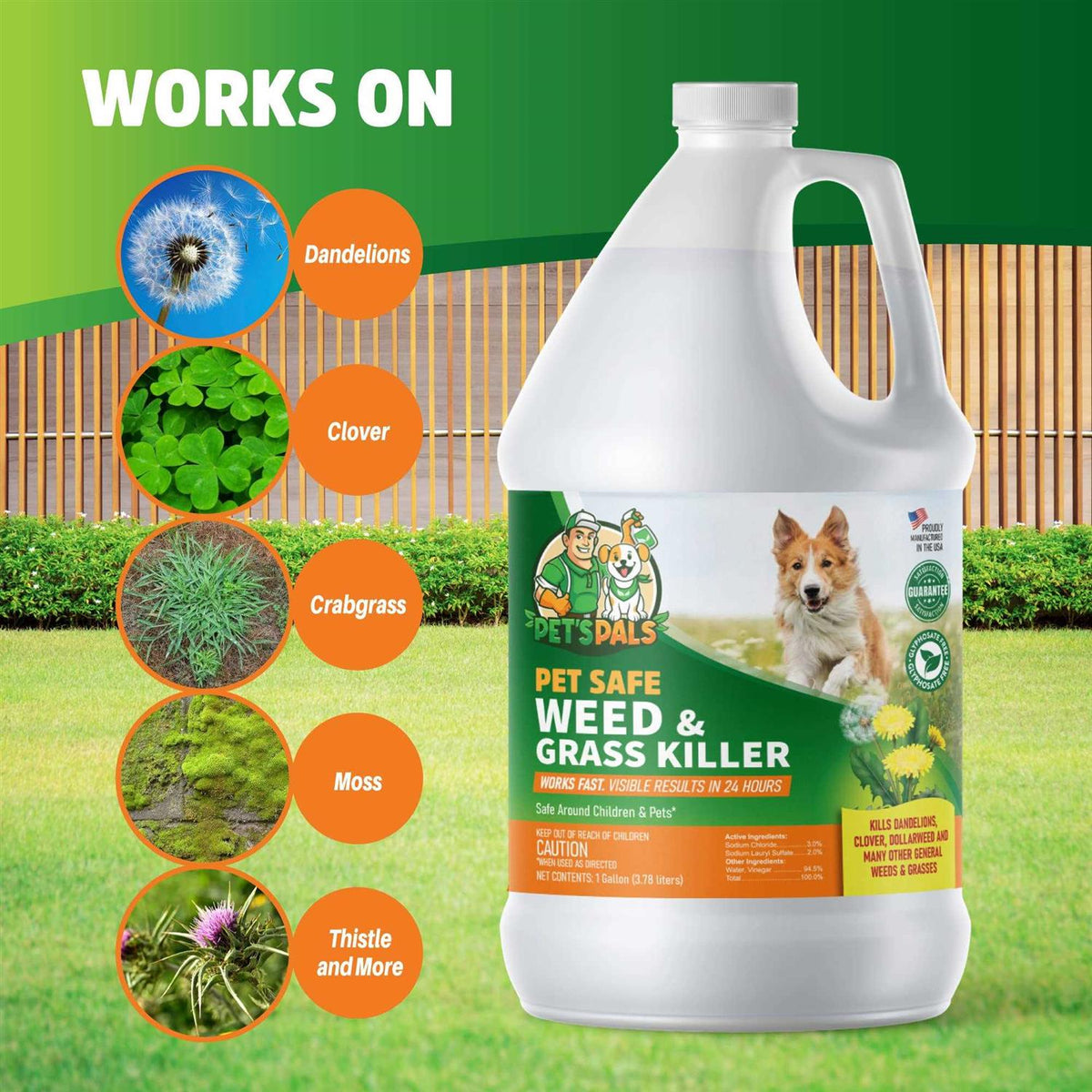 Natural Weed Killer Pet Safe Spray L7706