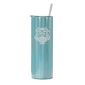 20 oz Stainless Steel Vacuum Insulated Tumbler with Straw G75583