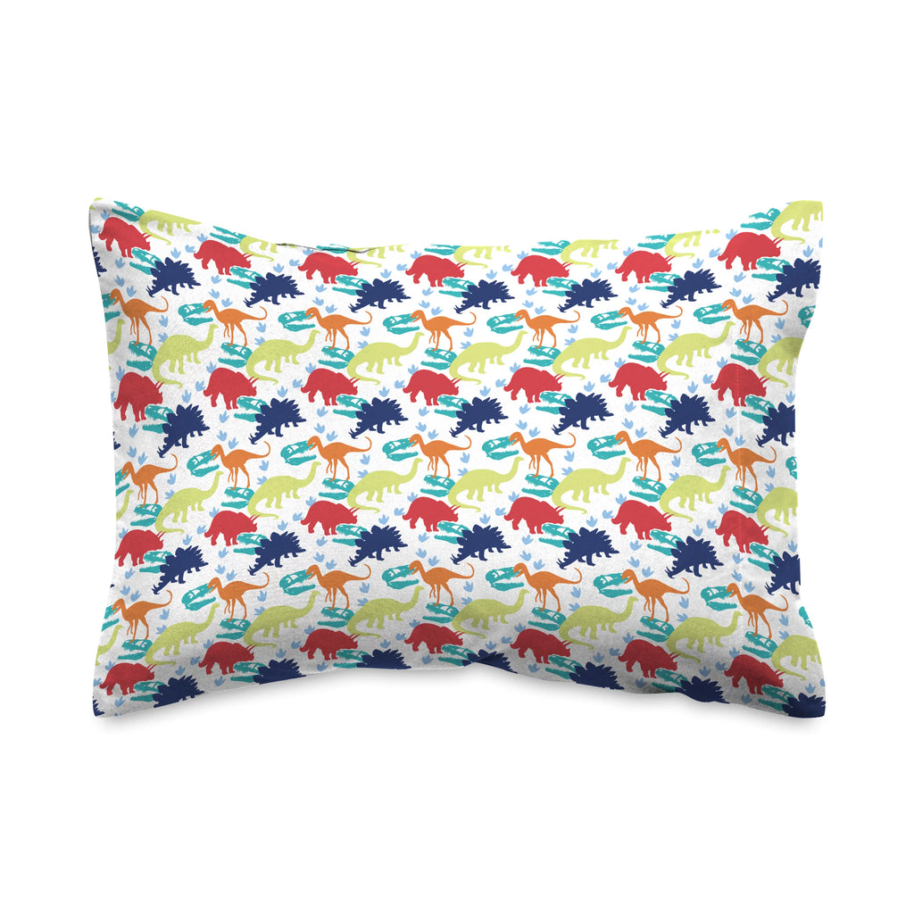 Blue Dinosaur Polyester Microfiber Twin 3 Pieces Sheet Sets K955