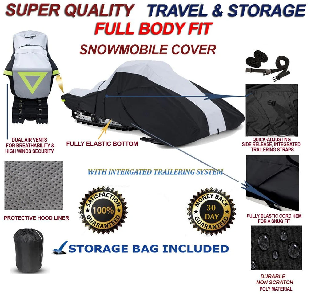 600 Denier Snowmobile Travel and Storage Cover G419