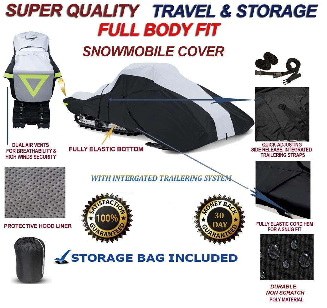 600 Denier Snowmobile Travel and Storage Cover G419