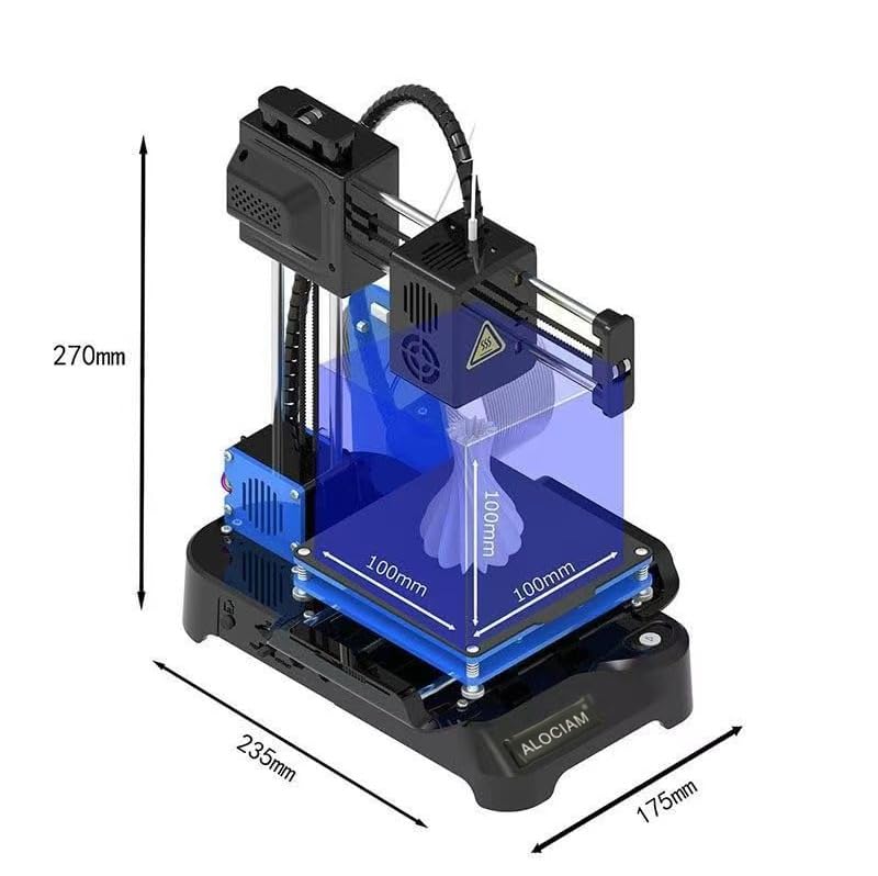 Mini Hot Bed 3D Printer with APP Control M2441
