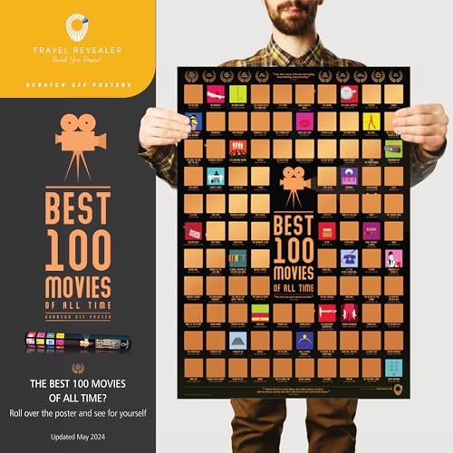 Movie Scratch Off Poster 17"x24" J860580