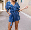Wrap Front Romper J455